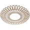 Ekena Millwork Cornelius Wood Fretwork Pierced Ceiling Medallion, Red Oak, 34"OD x 12 5/8"ID x 3/8"T CMWP34X0375CRRO - alternate 3